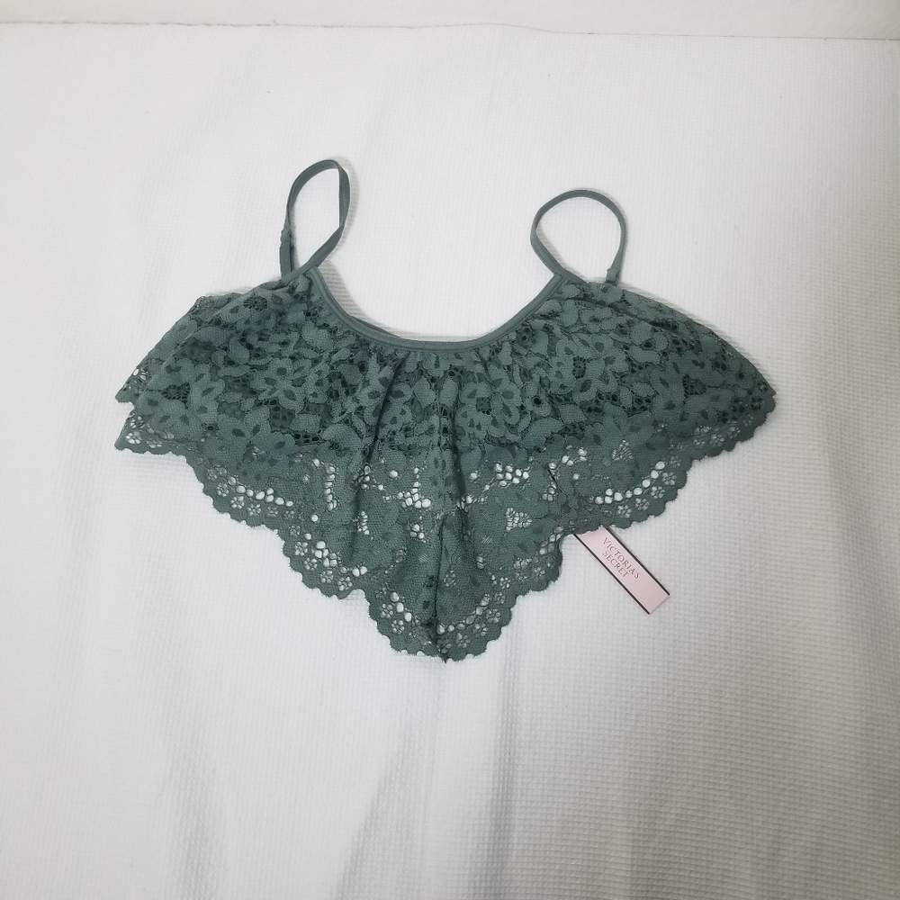 Green Lace Bralette SB1